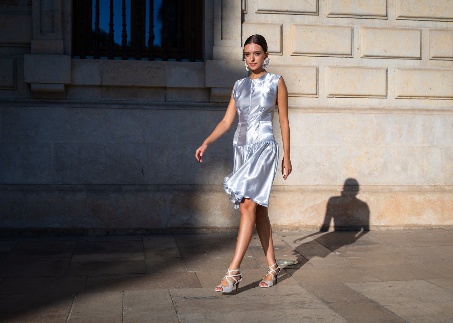 La Martina silver dress
